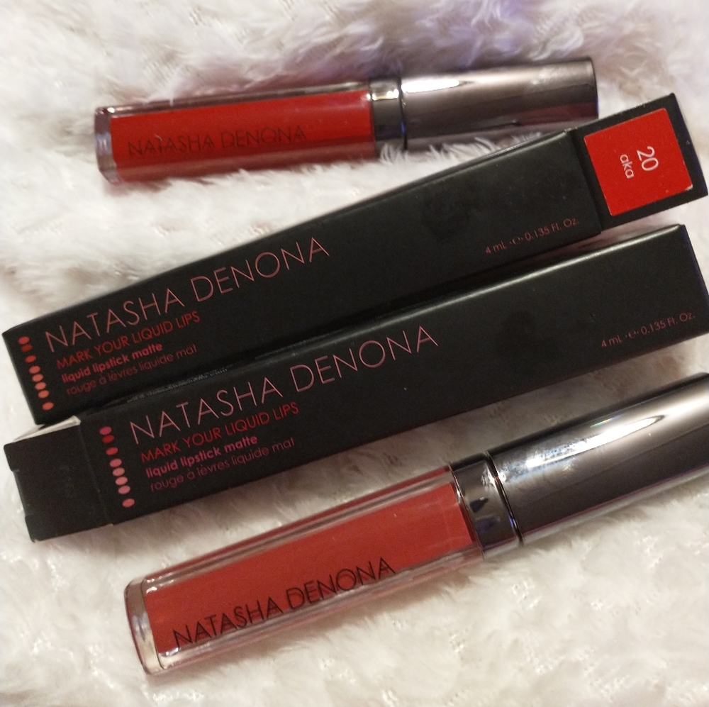 Natasha Denona 2 Liquid Lip Matte Lipsticks
